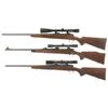 Image 2 : Collector's Lot of Three Scoped Remington Bolt Action Rifles -A) Remington Sportsman 78 Rifle