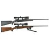 Image 1 : Two Scoped Browning A-Bolt Bolt Action Rifles -A) Browning A-Bolt Rifle