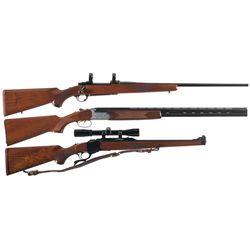 Three Sporting Long Guns -A) Ruger M77 MK II Bolt Action Rifle