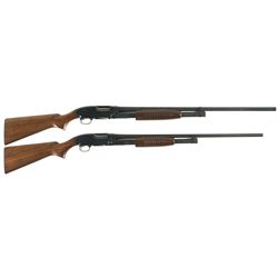 Two Winchester Model 12 Slide Action Shotguns -A) Winchester Model 12 Shotgun
