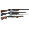 Image 1 : Three Shotguns -A) Remington Wingmaster Model 870TB Trap Slide Action Shotgun