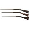 Image 2 : Three Double Barrel Hammer Shotguns -A) C.S. Bonehill 10 Gauge Shotgun