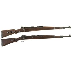 Two Model 98 Bolt Action Rifles -A) "ar" Code 42 Dated Model 98 Rifle