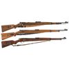 Image 1 : Three German Single Shot Bolt Action Rifles -A) Gustloff Werke Model KKW Rifle