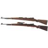 Image 2 : Two Nazi Model 98 Bolt Action Rifles -A) J.P. Sauer "ce" Code 41 Dated Model 98 Rifle