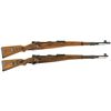 Image 1 : Two 98K Bolt Action Rifles -A) Mauser "byf/42" Code NATO Conversion Rifle