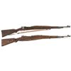 Image 1 : Two German Bolt Action Military Rifles -A) Mauser 1938 Dated "660" Code K98 Rifle