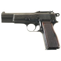 Nazi Proofed Fabrique Nationale Hi-Power Semi-Automatic Pistol