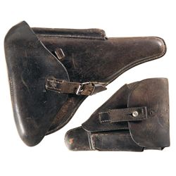Two World War II Nazi Holsters