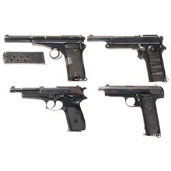Four European Semi-Automatic Pistols -A) Campo-Giro Model 1913-16 Pistol
