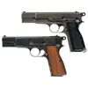 Image 1 : Two High-Power Semi-Automatic Pistols -A) Fabrique Nationale High Power Pistol
