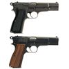 Image 2 : Two High-Power Semi-Automatic Pistols -A) Fabrique Nationale High Power Pistol