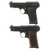 Image 1 : Collector's Lot of Two Early Beretta Semi-Automatic Pistols -A) Beretta Model 1915/1917 Pistol