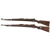 Image 2 : Two Nazi Mauser K98 Bolt Action Rifles -A) Mauser "S/243/1938" Code K98 Rifle
