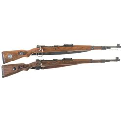 Two 98k Bolt Action Rifles -A) Post-WWII Czech "tgf/1950" Code 98k Rifle