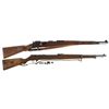 Image 1 : Two European Bolt Action Rifles -A) Hungarian "jhv/41" Code Model 98/40 Rifle