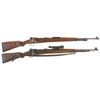 Image 1 : Two World War II Model 98 Bolt Action Rifles -A) Steyr "bnz/44" Code 98K Rifle