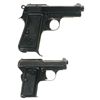 Image 2 : Collector's Lot of Two Beretta Semi-Automatic Pistols -A) Beretta Model 1934 Army Pistol