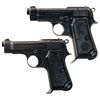Image 1 : Collector's Lot of Two Beretta Semi-Automatic Pistols -A) Beretta Model 1934 Army Pistol