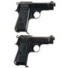 Image 2 : Collector's Lot of Two Beretta Semi-Automatic Pistols -A) Beretta Model 1934 Army Pistol
