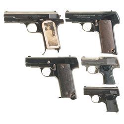 Five European Semi-Automatic Pistols -A) Femaru Model 1937 Pistol