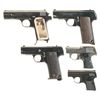 Image 1 : Five European Semi-Automatic Pistols -A) Femaru Model 1937 Pistol