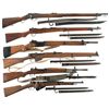 Image 1 : Six Military Long Arms-A) Providence Tool Company Peabody-Martini Single Shot Rifle with Turkish Mar