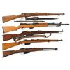 Image 1 : Five Military Long Arms -A) Spanish 1916 Mauser Bolt Action Rifle