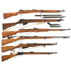 Six Military Long Arms -A) Nagoya Arsenal Type 99 Bolt Action Rifle