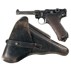 Simson & Company Luger Semi-Automatic Pistol with Holster