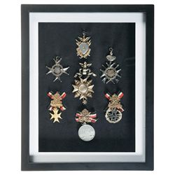 Seven European Style Medals, Chiefly German/Prussian