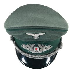 Two Nazi Style German Uniform Caps