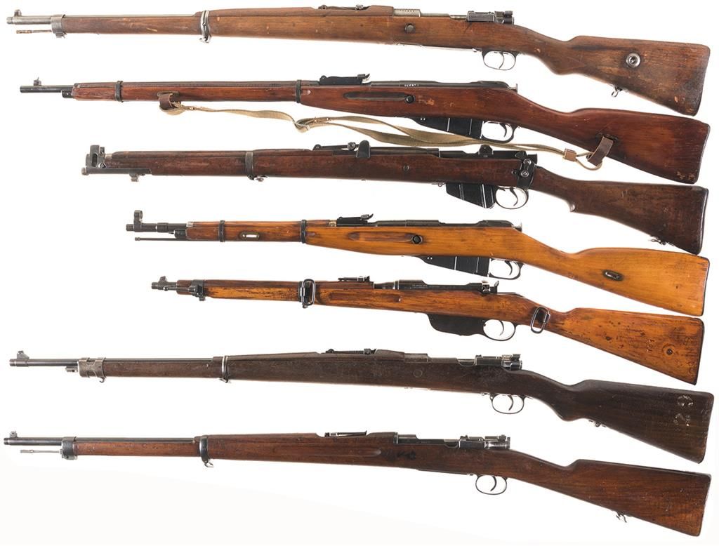 Seven Bolt Action Military Rifles -A) Turkish Ankara Arsenal Mauser Rifle