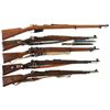 Image 1 : Five Military Bolt Action Rifles -A) Argentine Mauser Model 1891 Rifle