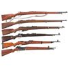 Image 1 : Six Military Bolt Action Rifles -A) Mauser Model 1909 Argentine Contract Rifle