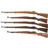 Image 2 : Collector's Lot of Five European Bolt Action Rifles -A) Argentine DWM Model 1909 Rifle