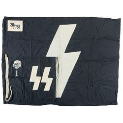 Two Nazi Style Flags