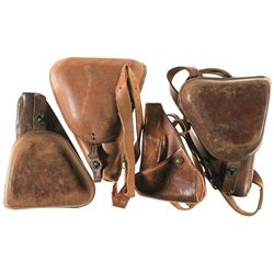 Four World War II Japanese Holsters