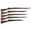 Image 1 : Five World War II Japanese Bolt Action Long Arms -A) Kokura Arsenal Type 38 Rifle