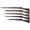 Image 2 : Five World War II Japanese Bolt Action Long Arms -A) Kokura Arsenal Type 38 Rifle