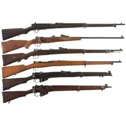 Six Bolt Action Military Rifles -A) Japanese Kokura Type 38 Rifle