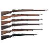 Image 1 : Six World War II Japanese Bolt Action Long Arms -A) Kokura Type 38 Rifle