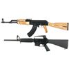 Image 2 : Two Semi-Automatic Rifles -A) Norinco MAK-90 Sporter Rifle