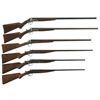 Image 1 : Collector's Lot of Six Iver Johnson Single Barrel Shotguns -A) Iver Johnson Side Snap Shotgun