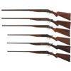 Image 2 : Collector's Lot of Six Iver Johnson Manufactured Single Shot Shotguns -A) Iver Johnson Champion Shot