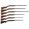 Image 1 : Collector's Lot of Six Iver Johnson Single Barrel Shotguns -A) Iver Johnson Side Snap Shotgun