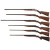 Image 2 : Collector's Lot of Six Iver Johnson Single Barrel Shotguns -A) Iver Johnson Side Snap Shotgun