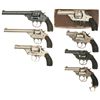 Image 1 : Collector's Lot of Seven Iver Johnson Double Action Revolvers -A) Iver Johnson Second Model Small Fr
