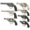 Image 1 : Seven Double Action Revolvers -A) Iver Johnson Secret Service Special Revolver