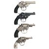 Image 2 : Four Double Action Revolvers -A) Iver Johnson Safety Automatic Double Action Revolver with Factory B